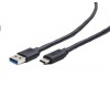 GEMBIRD CABLEXPERT Kabel USB 3.0 AM na Type-C kabel (AM/CM), 1,8m, černý