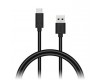 CONNECT IT Wirez USB C (Type C) - USB, tok proudu až 3A !,černý, 1 m