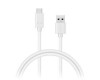 CONNECT IT Wirez USB C (Type C) - USB, tok proudu až 3A !, bílý, 2 m