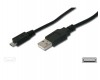 PremiumCord Kabel micro USB 2.0, A-B 1,5m  kabel navržený pro rychlé nabíjení
