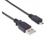 PremiumCord Kabel micro USB 2.0, A-B 5m