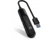 CONNECT IT USB-A hub USB 3.0, externí, ČERNÝ