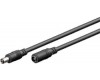 PremiumCord Prodlužovací kabel napájecího konektoru 5,5/2,1mm, délka: 3m