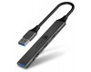 CONNECT IT USB-A hub, (1xUSB-A 3.0, 3xUSB-A 2.0), externí, ANTRACITOVÝ