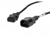 LANBERG IEC 320 C13 na C14 kabel 1.8M VDE černý  