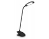 CONNECT IT CLIP stolní Led lampička s klipem, int. baterie, USB-C, ČERNÁ