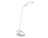 CONNECT IT CLIP stolní Led lampička s klipem, int. baterie, USB-C, BÍLÁ