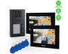 EVOLVEO DoorPhone AP2-2 drátový videotelefon pro dva byty s aplikací, černý