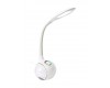 PLATINET DESK LAMP 7W + NIGHT LIGHT WHITE