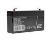 Green Cell AGM VRLA 6V 1.2Ah maintenance-free battery for the alarm system, cash register, toys