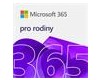 Microsoft 365 pro rodiny All Lng - předplatné na 1 rok - elektronická licence
