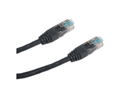 DATACOM Patch cord UTP CAT5E 2m černý