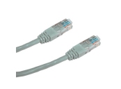 DATACOM Patch cord UTP CAT6 0,5m šedý