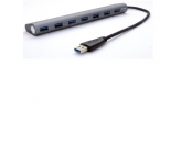 i-Tec USB3.0 HUB 7port, Metal, nabíjení 