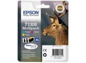 EPSON cartridge T1306 (cyan/magent/yellow) multipack (jelen)