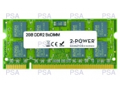 2-Power 2GB MultiSpeed 533/667/800 MHz DDR2 SoDIMM 2Rx8 (DOŽIVOTNÍ ZÁRUKA)