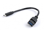 GEMBIRD CABLEXPERT Kabel USB Type-C OTG kabel, 20cm, pro tablety a smartphone