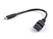 CABLEXPERT Kabel USB Type-C OTG kabel, 20cm, pro tablety a smartphone