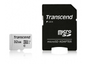 Transcend 32GB microSDHC 300S UHS-I U1 (Class 10) paměťová karta (s adaptérem) 