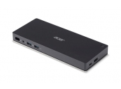 ACER TYPE-C DOCKING II BLACK WITH EU POWER CORD ADK810 2xUSB-C/3xUSB 3.0/1xDP 1.2(4K@60Hz)/1x HDMI 2.0 (4K@60Hz)/1xHDMI 2.0 (4K@30