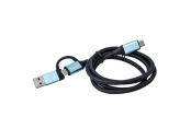 i-tec USB-C Cable to USB-C with Integrated USB 3.0 Adapter
