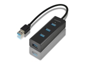 AXAGON HUE-S2B, 4x USB3.0 CHARGING hub, micro USB nap. konektor