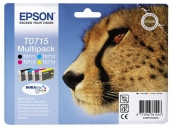 EPSON cartridge T0715 (black/cyan/magenta/yellow) multipack (gepard)