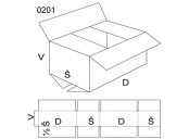 Klopová krabice, velikost 1/2M, FEVCO 0201, 590 x 500 x 380 mm