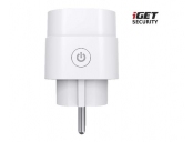 iGET SECURITY EP16 - Bezdrátová chytrá zásuvka 230V pro alarm iGET SECURITY M5