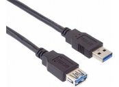 PremiumCord Prodlužovací kabel USB 3.0 Super-speed 5Gbps A-A, MF, 9pin, 2m