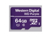 WD MicroSDXC karta 64GB Purple WDD064G1P0C Class 10, 16 TBW