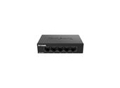 D-Link DGS-105GL/E 5-Port Gigabit Ethernet Metal Housing Unmanaged Light Switch without IGMP- 5-Port 10/100/1000 Mbps