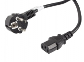 LANBERG CEE 7/7 na IEC 320 C13 POWER CORD 10M VDE černý  