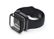 Belkin ochrana displeje ScreenForce 2v1 pro Apple Watch Série 4/5/6/SE/7/8/9, 44/45mm, černé - NOVÁ VERZE