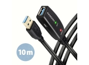 AXAGON ADR-310, USB3.2 aktivní prodlužovací / repeater kabel, 10m