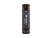 Transcend TS2TESD310C 2TB USB Type-A/USB Type-C 3D NAND flash R 1050 MB/s, W 950 MB/s