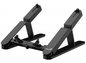 Genius G-Stand M200, Podstavec, pro notebook/tablet/telefon 10–17, nastavitelný, skládací, nosnost 10kg, černý