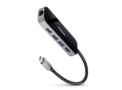 AXAGON HMC-5HL USB 5Gbps hub, 2x USB-A, HDMI 4k/60Hz, RJ-45 GLAN, PD 100W, kabel USB-C 20cm