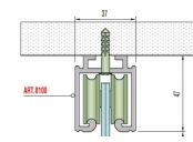 Sis-100af lišta  300cm (87413)