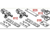Sis-112/p kování pro posuv. dveře  70kg