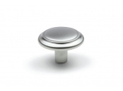 Knop-turia satin chrom+šroubek