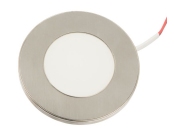 Led bodovka bailen 12v 3w ocel broušená bílá neutrální