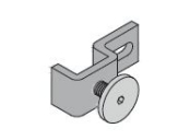 Vertiko-stěnový příchyt kovový 3pc002