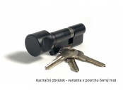 Twin bezpečnostní vložka twin star 70s s knoflíkem 30/35k/ni (3 prodl. klíče)