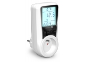CONNECT IT PowerMeter Pro měřič spotřeby el. energie, podsvícený LED display, dětská pojistka