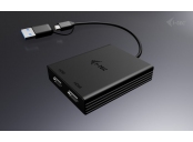 I-Tec USB-A/USB-C Dual 4K HDMI Video Adapter 