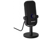 Endorfy mikrofon Solum Voice S/ drátový / RGB podsvícení / pop-up filtr / 3,5mm jack /  USB-C / černý
