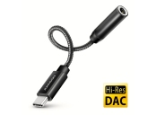 AXAGON ADA-HC, USB-C na 3.5mm jack - Hi-Res DAC audio adaptér, 384kHz/32bit, stereo