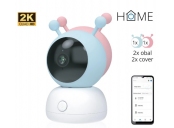 iGET HOME Camera CS2 Baby - bezdrátová kamerová 2K chůvička, 2 obaly v balení, detekce pláče