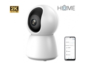 iGET HOME Camera CS4 White - bezdrátová vnitřní 2K kamera, Auto tracking, LAN port, zvuk